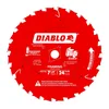 Diablo D0724X 7-1/4 inch 24-tooth rip blade