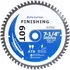 7-1/4in 60T fine-finish circular saw blade 7-1/4in 60T fine-finish circular saw blade