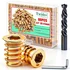 80 piece 1/4-20 threaded insert kit for wood furniture