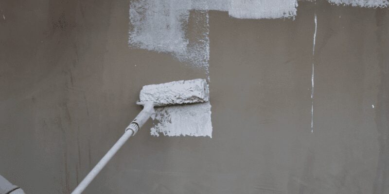 Comparison chart showing primer versus paint finish types