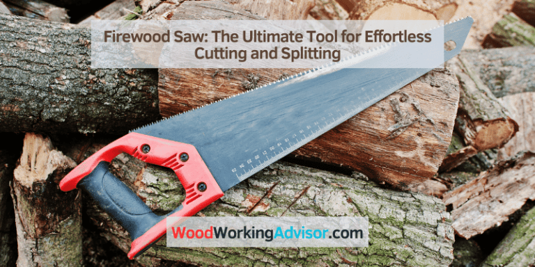 Firewood Saw
