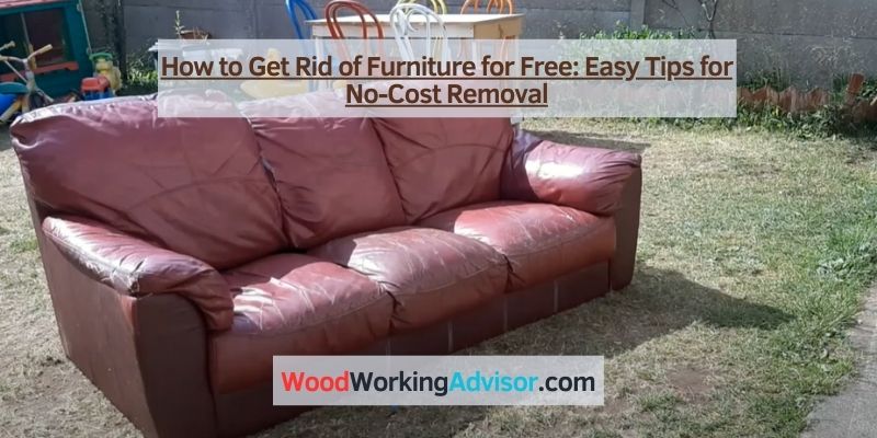 How to Get Rid of Furniture for Free
