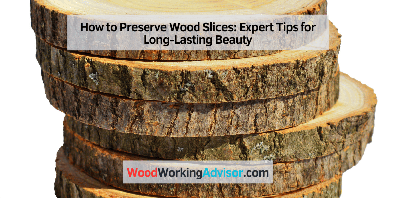 How to Preserve Wood Slices