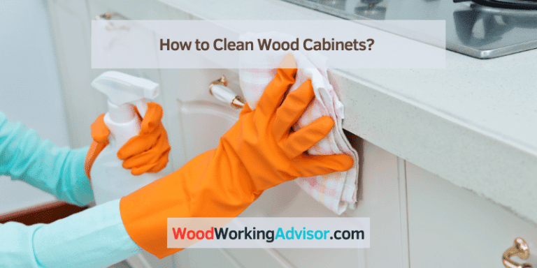 How to clean wood cabinets