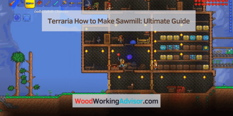 Terraria How to Make Sawmill