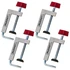 Milescraft universal fence clamp 4-pack for locking a table saw fence in place