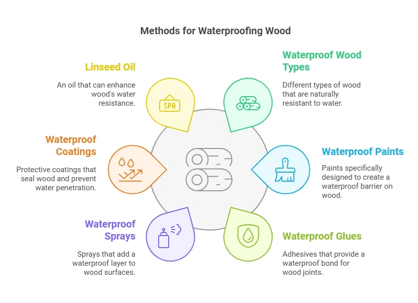 How to waterproof wood