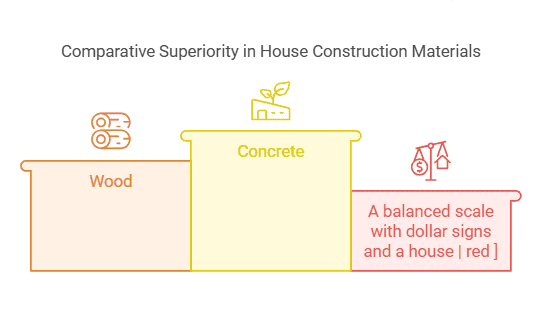 Concrete Vs Wood House