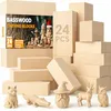 Basswood carving blocks whittling kit