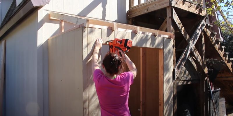 Do It Yourself Lean to Shed