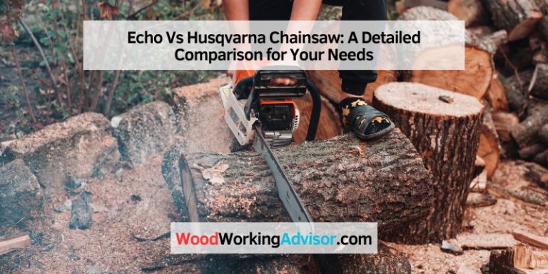 Echo Vs Husqvarna Chainsaw
