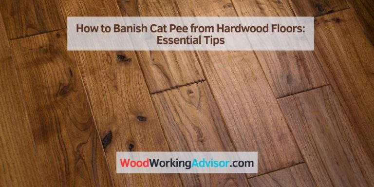 How to Banish Cat Pee from Hardwood Floors