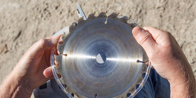 How to Change the Blade on a Dewalt Miter Saw