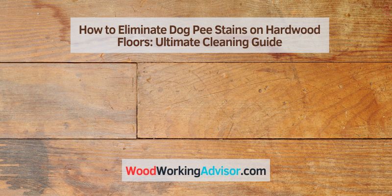 How to Eliminate Dog Pee Stains on Hardwood Floors