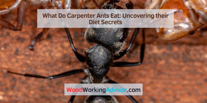 What Do Carpenter Ants Eat