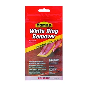 Furniture White Ring Remover Cloth, 7in. x 11in