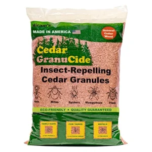 GranuCide Cedar Granules | Cedar Chips for Home & Garden | Repels Ants, Aphids,