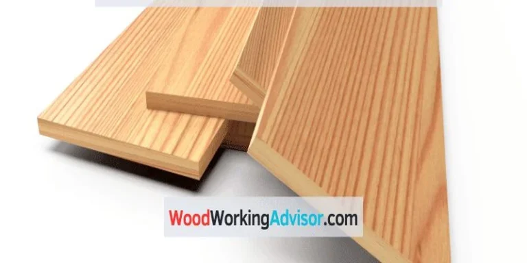 Sheets of plywood cut and stacked