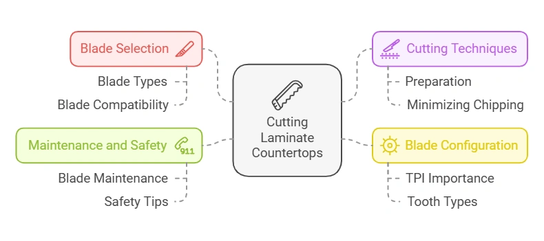 What Kind of Jigsaw Blade to Cut Laminate Countertop