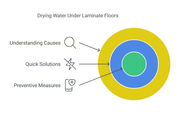 How to Dry Water under Laminate Floors