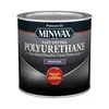 Minwax Fast Drying Polyurethane Clear Satin half pint can