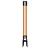 Heavy duty post hole digger with fiberglass handle