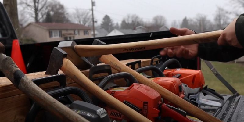Chainsaw Holder for Truck