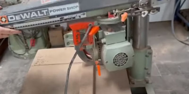 Dewalt Powershop Radial Arm Saw