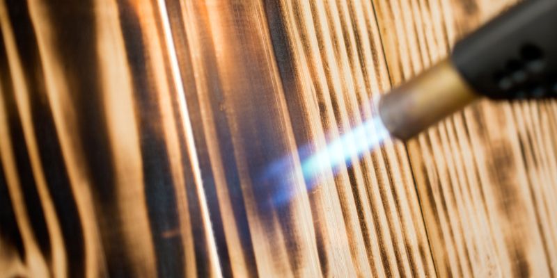 How to Burn Wood Designs With a Torch