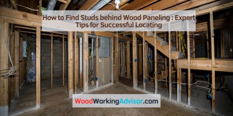 How to Find Studs behind Wood Paneling