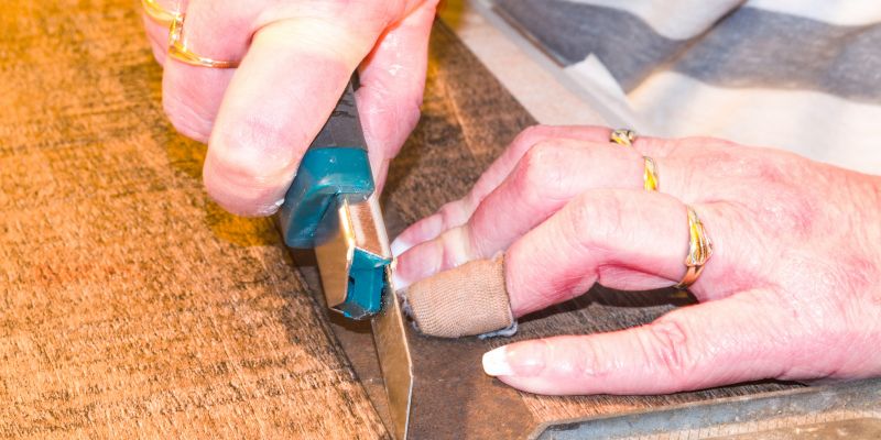 How to Slice through Rigid Core Vinyl Plank Flooring