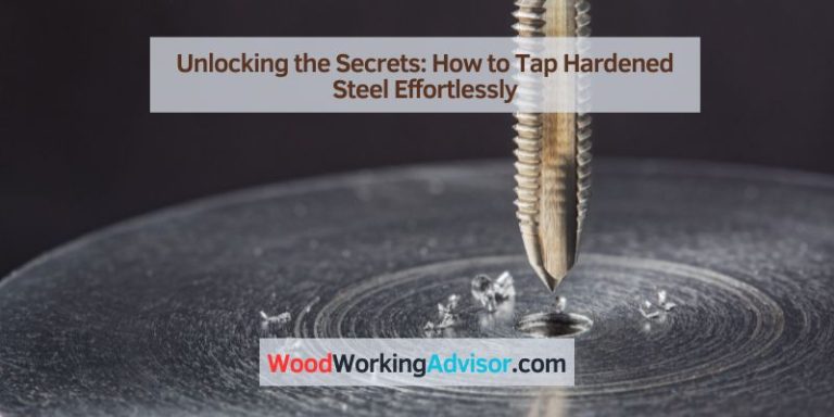 How to Tap Hardened Steel