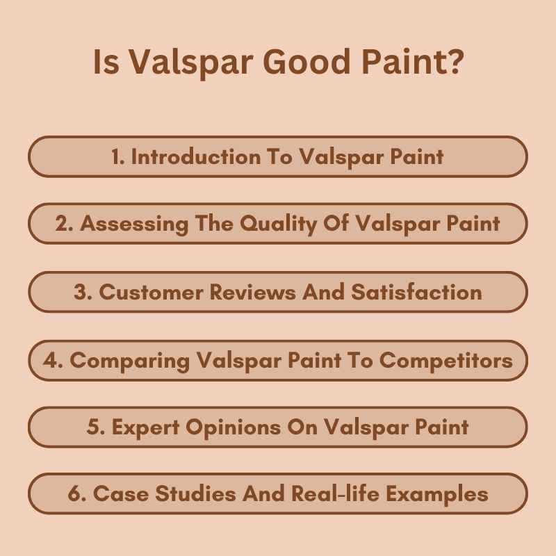 Is Valspar Good Paint?