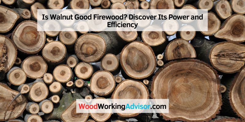 Is Walnut Good Firewood