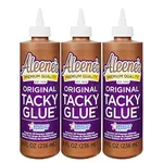 Aleene's Original Tacky Glue bottles, 8 ounce 3-pack