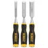 DEWALT Pro 3-piece wood chisel set