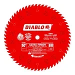 Diablo D1080X 10 inch 80-tooth ATB carbide blade for clean plywood cuts