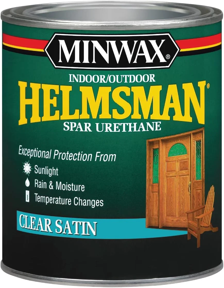 Minwax Helmsman Indoor/Outdoor Spar Urethane UV-blocking finish