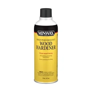 Minwax High Performance Wood Hardener 1 pint can, for rotted and decayed wood repair