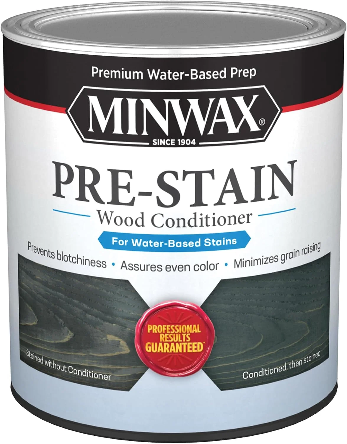 Minwax water-based pre-stain wood conditioner can