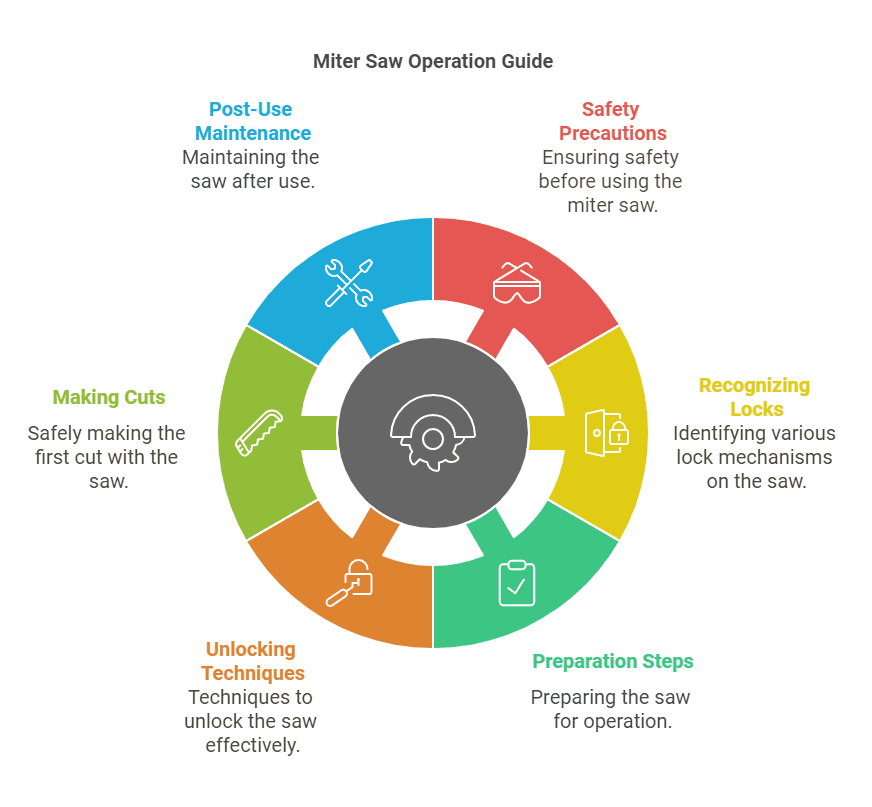 How to Unlock Miter Saw