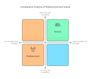 Rubberwood Vs Acacia