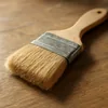 Natural bristle paintbrush