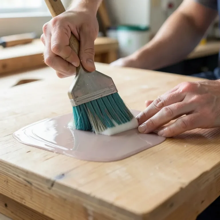 Applying polyurethane smoothly to a wood tabletop without brush marks