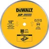 DEWALT 10-Inch Diamond Blade for Ceramic Tile, Wet Cutting (DW4761)
