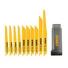 DEWALT 10-piece bi-metal reciprocating saw blade combination set