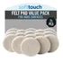 SoftTouch reusable felt furniture sliders