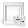 Nuvo Titanium Infusion white cabinet paint makeover kit