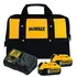 DEWALT 20V MAX Battery Charging Kit, 2x 5Ah plus Charger and Bag