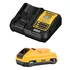 DEWALT 20V MAX Battery Pack with Charger, 3 Ah